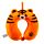 Relaxeazzz Alfie the Tiger Adoramals Plush Memory Foam Travel Pillow