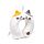 Relaxeazzz Lola the Cat Adoramals Plush Memory Foam Travel Pillow