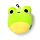 Relaxeazzz Silas the Frog Adoramals Travel Pillow & Eye Mask