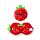 Relaxeazzz Elidi the Strawberry Foodiemals Travel Pillow & Eye Mask