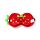 Relaxeazzz Elidi the Strawberry Foodiemals Travel Pillow & Eye Mask
