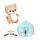Swapseazzz Adoramals Shuggs the Shiba Inu 2-in-1 Plush Travel Pillow & Toy