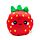 Squidglys Elidi the Strawberry Foodiemals Plush Toy