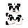 Relaxeazzz Minecraft Panda Shaped Plush Travel Pillow & Eye Mask