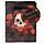 Skulls and Roses Red Roses Gift Bag Small