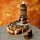 Happy Tree Mango Wood Backflow Incense Burner