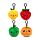 Squidglys Foodiemals Fruit Plush Mini Keyring