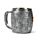 Decorative Medieval Knight Silver & Gold Helmet Tankard