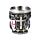 Decorative Medieval Knight with White & Red Shield Shot Glass