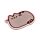 Pusheen the Cat Set of 4 Shaped Cork Coasters