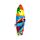 3D Printed Souvenir Seaside Magnet Surfboard Shaped with Tropical Sealife Sunsets