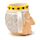 King Charles III Ceramic Head Shaped Mug