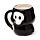 Skull Boy Ceramic Shaped Mug