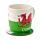 Welsh Dragon Wales (Cymru) Souvenir Porcelain Mug & Coaster Set