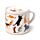 Feline Fine Cats (New) Porcelain Mug & Coaster Lid Set
