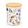 Nectar Meadows Set of 2 RPET & Bamboo Storage Jars S/M