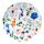 Nectar Meadows Set of 4 RPET Picnic Plates