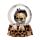 Gruesome Skull Snow Globe with Animals