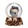 Gruesome Skull Snow Globe with Animals