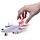 Jumbo Jet Aeroplane Friction Light Up & Sound Push/Pull Action Toy