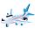 Jumbo Jet Aeroplane Friction Light Up & Sound Push/Pull Action Toy