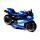 Motorbike Pull Back Action Toy