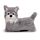 Schnauzer Dog Microwavable Plush Lavender Heat Pack