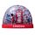 London Souvenir Red Telephone Box & Guardsman Medium Glitter Snow Storm
