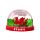 Welsh Dragon Wales (Cymru) Souvenir Medium Glitter Snow Storm