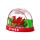 Welsh Dragon Wales (Cymru) Souvenir Medium Glitter Snow Storm