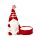 Ceramic Christmas Gonk Tea Light Candle Holder