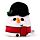 Squidglys Christmas Festive Friends Cole the Snowman Plush Toy