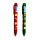 Christmas Baker Street Gingerbread Multi Colour Pen with Charm (6 Colours)