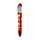 Christmas Baker Street Gingerbread Multi Colour Pen with Charm (6 Colours)