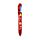 Christmas Baker Street Gingerbread Multi Colour Pen with Charm (6 Colours)