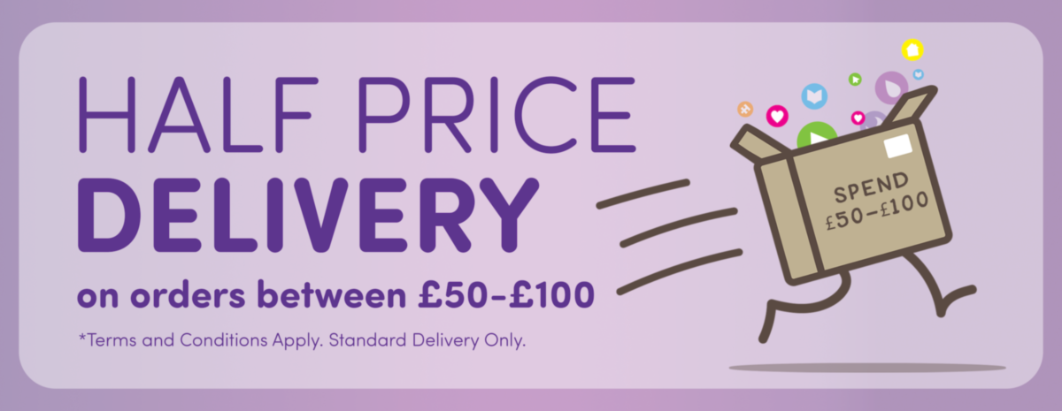 HALF PRICE DELIVERY