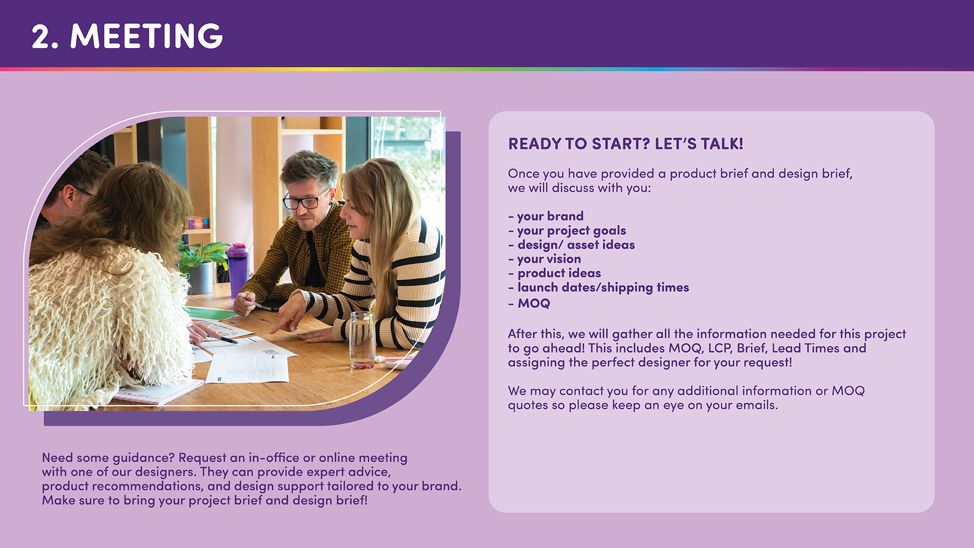 Bespoke Info Pack - Page 3