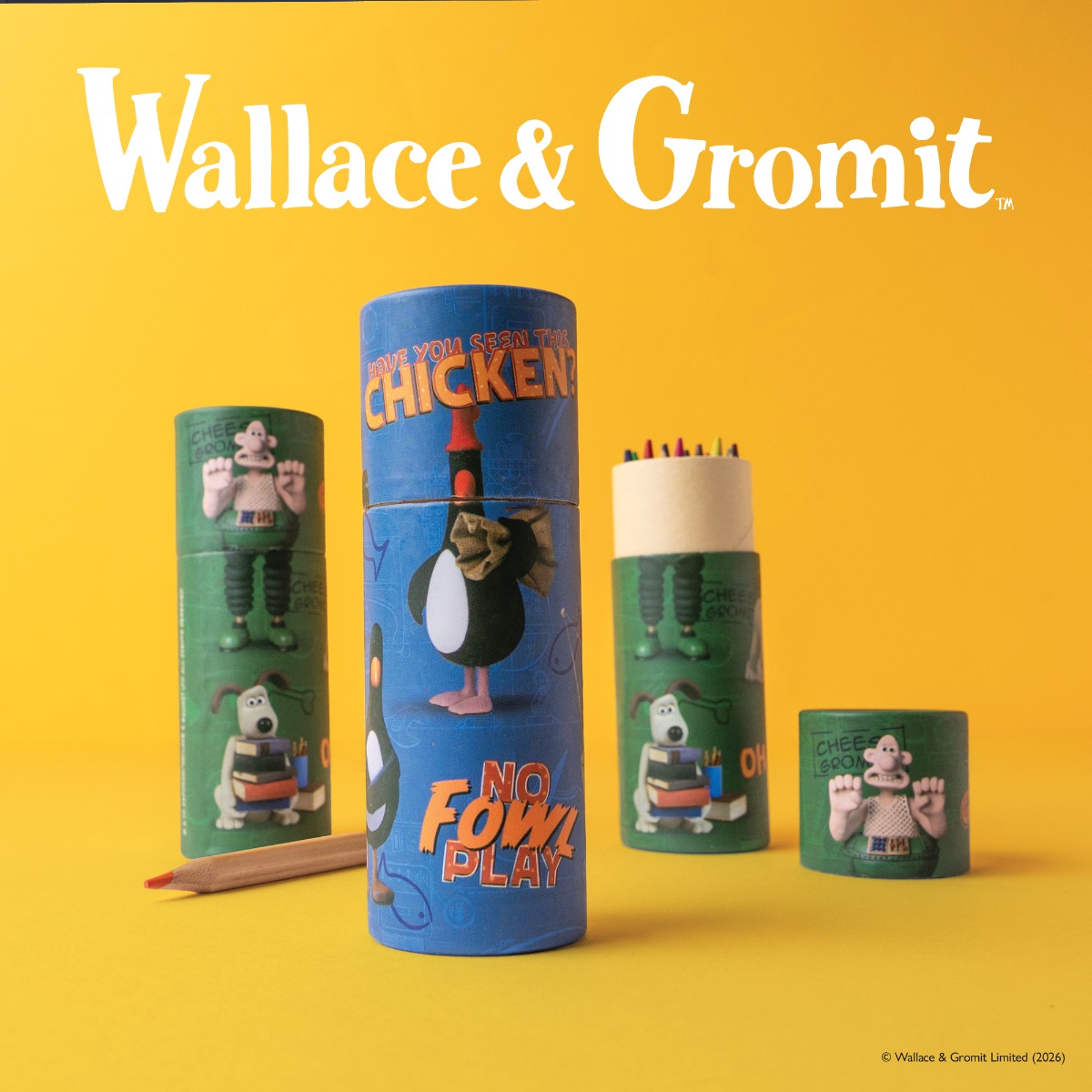 Wholesale Wallace and Gromit gifts and accessories UK