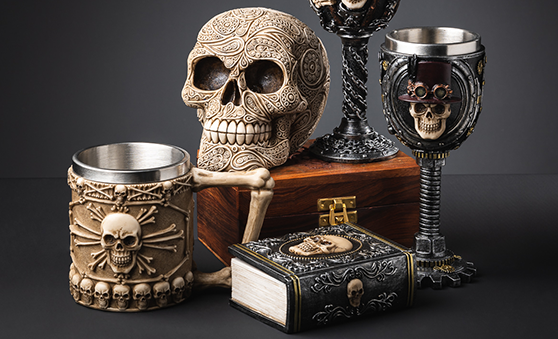 Gothic Fantasy Skulls & Skeleton Gifts | Puckator UK