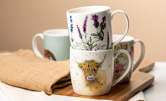 Ceramic & Porcelain Mugs, Coffee Mugs & Cups | Puckator UK
